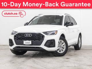 Used 2021 Audi Q5 Progressiv AWD w/ Apple CarPlay & Android Auto, Bluetooth, Nav for sale in Toronto, ON