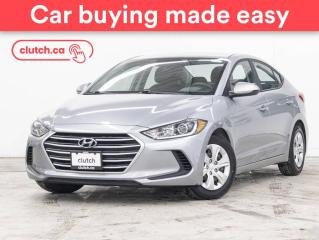 Used 2017 Hyundai Elantra L w/ Heated Front Seats, Aux Input for sale in Toronto, ON