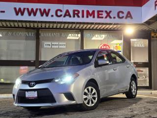 Great Condition, Accident Free, Rust Proofed Toyota Corolla with the RELIABLE Auto and not CVT Transmission! HID Lights, Bluetooth, A/C,Power Group, Upgraded HID Lights, Tux Mats, Extra winter tires on rims.