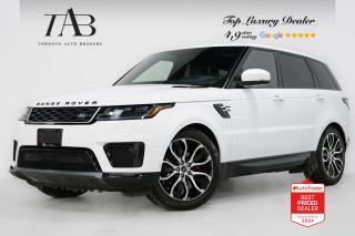 This Beautiful 2019 Land Rover Range Rover Sport HSE TD6 Diesel is a local Ontario vehicle that is equipped with a 3.0-liter turbodiesel V6 engine. The diesel engine offers a balance of power and fuel efficiency, providing ample torque for off-road adventures and highway cruising. 

Key Features Includes:

- TD6 Diesel
- Navigation
- Bluetooth
- Heads up Display
- Backup Camera
- Parking Sensors
- Panoramic Sunroof
- Meridian Sound System
- Sirius XM Radio
- Apple Carplay
- Android Auto
- Heated Steering Wheel
- Front and Rear Heated Seats
- Front Ventilated Seats
- Terrain Response System
- Cruise Control
- Forward Alert System
- Emergency Braking System
- Blind Spot Assist
- Cross Traffic Monitor
- Lane keep Assist
- 21" Alloy Wheels 

NOW OFFERING 3 MONTH DEFERRED FINANCING PAYMENTS ON APPROVED CREDIT. 

Looking for a top-rated pre-owned luxury car dealership in the GTA? Look no further than Toronto Auto Brokers (TAB)! Were proud to have won multiple awards, including the 2023 GTA Top Choice Luxury Pre Owned Dealership Award, 2023 CarGurus Top Rated Dealer, 2024 CBRB Dealer Award, the Canadian Choice Award 2024,the 2024 BNS Award, the 2023 Three Best Rated Dealer Award, and many more!

With 30 years of experience serving the Greater Toronto Area, TAB is a respected and trusted name in the pre-owned luxury car industry. Our 30,000 sq.Ft indoor showroom is home to a wide range of luxury vehicles from top brands like BMW, Mercedes-Benz, Audi, Porsche, Land Rover, Jaguar, Aston Martin, Bentley, Maserati, and more. And we dont just serve the GTA, were proud to offer our services to all cities in Canada, including Vancouver, Montreal, Calgary, Edmonton, Winnipeg, Saskatchewan, Halifax, and more.

At TAB, were committed to providing a no-pressure environment and honest work ethics. As a family-owned and operated business, we treat every customer like family and ensure that every interaction is a positive one. Come experience the TAB Lifestyle at its truest form, luxury car buying has never been more enjoyable and exciting!

We offer a variety of services to make your purchase experience as easy and stress-free as possible. From competitive and simple financing and leasing options to extended warranties, aftermarket services, and full history reports on every vehicle, we have everything you need to make an informed decision. We welcome every trade, even if youre just looking to sell your car without buying, and when it comes to financing or leasing, we offer same day approvals, with access to over 50 lenders, including all of the banks in Canada. Feel free to check out your own Equifax credit score without affecting your credit score, simply click on the Equifax tab above and see if you qualify.

So if youre looking for a luxury pre-owned car dealership in Toronto, look no further than TAB! We proudly serve the GTA, including Toronto, Etobicoke, Woodbridge, North York, York Region, Vaughan, Thornhill, Richmond Hill, Mississauga, Scarborough, Markham, Oshawa, Peteborough, Hamilton, Newmarket, Orangeville, Aurora, Brantford, Barrie, Kitchener, Niagara Falls, Oakville, Cambridge, Kitchener, Waterloo, Guelph, London, Windsor, Orillia, Pickering, Ajax, Whitby, Durham, Cobourg, Belleville, Kingston, Ottawa, Montreal, Vancouver, Winnipeg, Calgary, Edmonton, Regina, Halifax, and more.

Call us today or visit our website to learn more about our inventory and services. And remember, all prices exclude applicable taxes and licensing, and vehicles can be certified at an additional cost of $799.