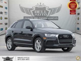 Used 2017 Audi Q3 Komfort, Quattro, Pano, SatelliteRadio, HeatedSeats, NoAccident for sale in Toronto, ON