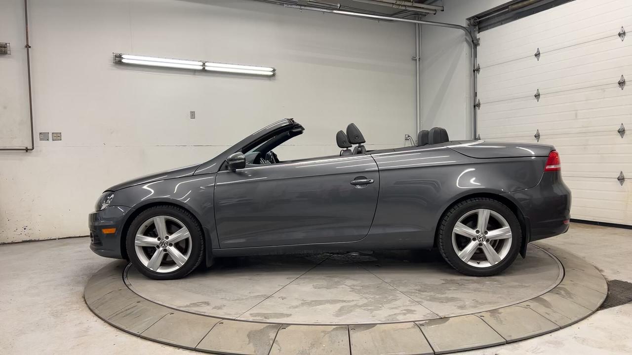 2012 Volkswagen Eos 2.0T COUPE SUNROOF CONVERTIBLE HARD-TOP | LEATHER Photo4