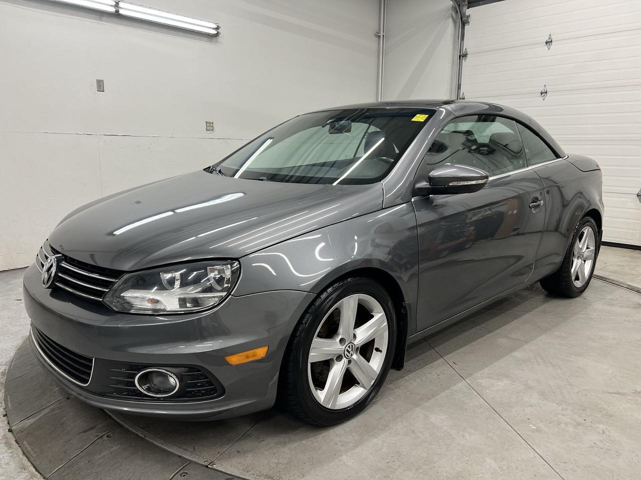 2012 Volkswagen Eos 2.0T COUPE SUNROOF CONVERTIBLE HARD-TOP | LEATHER Photo
