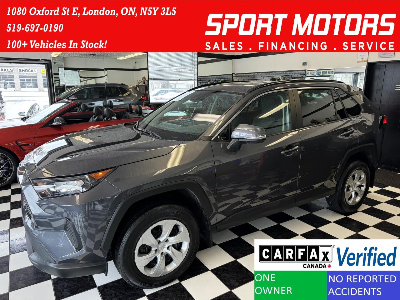 2021 Toyota RAV4 LE AWD+ApplePlay+Adaptive Cruise+CLEAN CARFAX Photo62