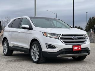 Used 2017 Ford Edge Titanium HEATED AND COOLED SEATS | PANORAMIC MOONROOF | NAVIGATION for sale in Kitchener, ON