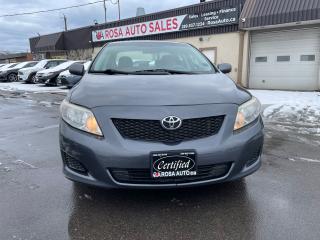 Used 2010 Toyota Corolla 4DR SDN AUTO CE SAFETY CERTIFED NO ACCIDENT A/C for sale in Oakville, ON