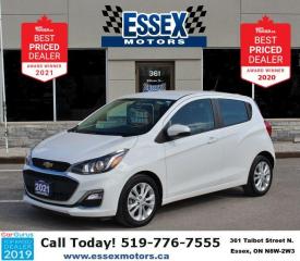 Used 2021 Chevrolet Spark LT*Low K's*CarPlay*Bluetooth*Rear Cam*1.4L-4cyl for sale in Essex, ON