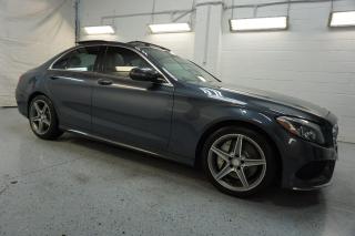 Used 2016 Mercedes-Benz C-Class C300 4MATIC CERTIFIED NAV BLUETOOTH LEATHER HEATED SEATS PANO ROOF CRUISE ALLOYS for sale in Milton, ON