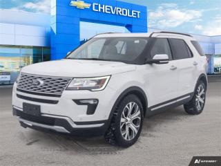 Used 2019 Ford Explorer Platinum Low Mileage | Local Vehicle for sale in Winnipeg, MB