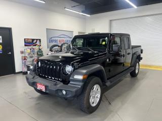 <a href=http://www.theprimeapprovers.com/ target=_blank>Apply for financing</a>

Looking to Purchase or Finance a Jeep Gladiator or just a Jeep Truck? We carry 100s of handpicked vehicles, with multiple Jeep Trucks in stock! Visit us online at <a href=https://empireautogroup.ca/?source_id=6>www.EMPIREAUTOGROUP.CA</a> to view our full line-up of Jeep Gladiators or  similar Trucks. New Vehicles Arriving Daily!<br/>  	<br/>FINANCING AVAILABLE FOR THIS LIKE NEW JEEP GLADIATOR!<br/> 	REGARDLESS OF YOUR CURRENT CREDIT SITUATION! APPLY WITH CONFIDENCE!<br/>  	SAME DAY APPROVALS! <a href=https://empireautogroup.ca/?source_id=6>www.EMPIREAUTOGROUP.CA</a> or CALL/TEXT 519.659.0888.<br/><br/>	   	THIS, LIKE NEW JEEP GLADIATOR INCLUDES:<br/><br/>  	* Wide range of options including ALL CREDIT,FAST APPROVALS,LOW RATES, and more.<br/> 	* Comfortable interior seating<br/> 	* Safety Options to protect your loved ones<br/> 	* Fully Certified<br/> 	* Pre-Delivery Inspection<br/> 	* Door Step Delivery All Over Ontario<br/> 	* Empire Auto Group  Seal of Approval, for this handpicked Jeep Gladiator<br/> 	* Finished in Black, makes this Jeep look sharp<br/><br/>  	SEE MORE AT : <a href=https://empireautogroup.ca/?source_id=6>www.EMPIREAUTOGROUP.CA</a><br/><br/> 	  	* All prices exclude HST and Licensing. At times, a down payment may be required for financing however, we will work hard to achieve a $0 down payment. 	<br />The above price does not include administration fees of $499.