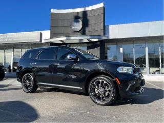 Used 2021 Dodge Durango Citadel AWD QUAD LEATHER SUNROOF NAVI 7-PASSANGER for sale in Langley, BC