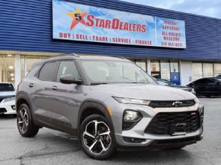 Used 2021 Chevrolet TrailBlazer AWD PANO ROOF H-SEATS LOADED WE FINANCE ALL CREDIT for sale in London, ON