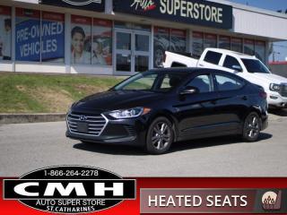 Used 2017 Hyundai Elantra L  HTD-SEATS PWR-WINDOWS 16-AL for sale in St. Catharines, ON