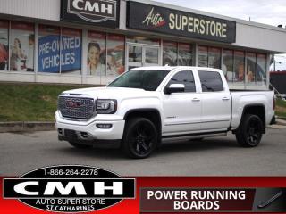 Used 2017 GMC Sierra 1500 Denali  **6.2L V8 - PWR RUNNERS** for sale in St. Catharines, ON