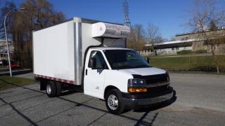 Used 2018 Chevrolet Express G4500 16 Foot Reefer Cube Van 2 Seater Dually for sale in Burnaby, BC