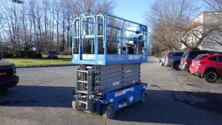 2000 Genie GS-4047 Boom Lift, electric & Bi-energy scissor lift, Front wheel drive and zero inside turning radius, compact dimensions for easily passing through standard double doors, link stack is entered at full elevation and platform extension for machine rigidity, user-friendly smart link control and diagnostic system,  blue exterior. Maximum working height 44 Foot 11 Inches, Capacity 770lbs, machine width 3 feet 11 inches, machine length 8 feet 2 inches, Weight 7100 lb. $20,500.00 plus $375 processing fee, $20,875.00 total payment obligation before taxes.  Listing report, warranty, contract commitment cancellation fee, financing available on approved credit (some limitations and exceptions may apply). All above specifications and information is considered to be accurate but is not guaranteed and no opinion or advice is given as to whether this item should be purchased. We do not allow test drives due to theft, fraud and acts of vandalism. Instead we provide the following benefits: Complimentary Warranty (with options to extend), Limited Money Back Satisfaction Guarantee on Fully Completed Contracts, Contract Commitment Cancellation, and an Open-Ended Sell-Back Option. Ask seller for details or call 604-522-REPO(7376) to confirm listing availability.