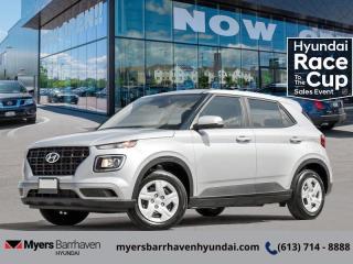 <b>Heated Seats,  Apple CarPlay,  Android Auto,  Lane Keep Assist,  Lane Departure Warning!</b><br> <br> <br> <br>  With amazing cargo space paired to an amazing performer like this 2024 Hyundai Venue, you can get it all done. <br> <br>With an amazing, urban sized footprint, plus a massive amount of cargo space, this 2024 Venue can do it all. Whether you need a grocery getter, kid hauler, or an errand runner, this 2024 Venue is ready to turn everything into an adventure. This modern Venue has a bold yet sophisticated SUV profile that radiates road presence and allows you to express your unique sense of style. <br> <br> This shimering silve SUV  has an automatic transmission and is powered by a  121HP 1.6L 4 Cylinder Engine.<br> This vehicles price also includes $2984 in additional equipment.<br> <br> Our Venues trim level is Essential. Packed with incredible standard equipment, this Venue Essential features heated front seats, 60-40 folding rear seats, remote keyless entry, power heated side mirrors, automatic high beams, front and rear cupholders, and an 8-inch touchscreen with wireless Apple CarPlay and Android Auto. Safety features include lane keeping assist, lane departure warning, forward collision avoidance, driver monitoring alert, and a rear view camera. This vehicle has been upgraded with the following features: Heated Seats,  Apple Carplay,  Android Auto,  Lane Keep Assist,  Lane Departure Warning,  Forward Collision Alert,  Proximity Key. <br><br> <br/> See dealer for details. <br> <br><br> Come by and check out our fleet of 20+ used cars and trucks and 90+ new cars and trucks for sale in Ottawa.  o~o
