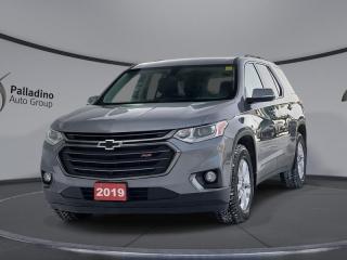<b>Sunroof,  Cooled Seats,  Navigation,  Leather Seats,  Heated Seats!</b><br> <br>    With a spacious and comfortable interior, this versatile 2019 Chevrolet Traverse is designed with your entire family in mind. This  2019 Chevrolet Traverse is fresh on our lot in Sudbury. <br> <br>Whatever you need to do and wherever you need to go, this 2019 Chevy Traverse has the capability to get it done. A closer look reveals this big crossover offers something for everyone like a spacious interior, impressive cargo space, and upscale amenities. Its all wrapped up around a richly refined interior and boldly styled exterior that make this Chevy Traverse hard to resist. Have a lot of stuff to carry? Go ahead and load it up. The Chevrolet Traverse offers best-in-class cargo volume so theres plenty of room for your things. Not to mention, available hidden storage compartments are there for when you want to keep items tucked away. This  SUV has 124,572 kms. Its  silver in colour  . It has an automatic transmission and is powered by a  3.6L V6 24V GDI DOHC engine.  <br> <br> Our Traverses trim level is High Country. This ultra premium High Country features built-in navigation, leather heated and cooled seats, a power sunroof, Bose premium audio, a power liftgate, blind zone monitoring with lane change alert, rear park assist and low speed forward automatic braking, a 360 degree camera, remote engine start, a leather heated steering wheel, adaptive cruise control, IntelliBeam headlamps and universal home remote. Additional equipment also includes a larger 8 inch touchscreen infotainment system with Apple CarPlay and Android Auto compatibility, voice command, wireless charging and bluetooth streaming audio, 4G LTE, keyless remote entry, a rear mirror camera, steering wheel cruise and audio controls and Teen Driver technology. It even comes with tri zone automatic climate control, StabiliTrak electronic stability and traction control, larger aluminum wheels, heated power side mirrors, HID headlamps, LED daytime running lights, and active aero shutters plus much more! This vehicle has been upgraded with the following features: Sunroof,  Cooled Seats,  Navigation,  Leather Seats,  Heated Seats,  Power Liftgate,  Remote Start. <br> <br>To apply right now for financing use this link : <a href=https://www.palladinohonda.com/finance/finance-application target=_blank>https://www.palladinohonda.com/finance/finance-application</a><br><br> <br/><br>Palladino Honda is your ultimate resource for all things Honda, especially for drivers in and around Sturgeon Falls, Elliot Lake, Espanola, Alban, and Little Current. Our dealership boasts a vast selection of high-class, top-quality Honda models, as well as expert financing advice and impeccable automotive service. These factors arent what set us apart from other dealerships, though. Rather, our uncompromising customer service and professionalism make every experience unforgettable, and keeps drivers coming back. The advertised price is for financing purchases only. All cash purchases will be subject to an additional surcharge of $2,501.00. This advertised price also does not include taxes and licensing fees.<br> Come by and check out our fleet of 110+ used cars and trucks and 60+ new cars and trucks for sale in Sudbury.  o~o