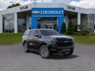 <b>Off-Road Package,  Bose Premium Audio,  Wireless Charging Pad,  Leather Seats,  Heated Seats!</b><br> <br>   Bigger. Bolder. Better. This 2024 Chevy Tahoe continues to find new ways to put your comfort and convenience first. <br> <br>This Chevy Tahoe has the strength and capability to pull off anything, from the hustle and bustle of your daily commute to weekend excursions. The impressive amount of cargo space offers the room you need for not only your gear but all of your passengers’ stuff as well. The spacious, well-appointed interior makes this SUV a pleasure to ride in for the driver and passengers alike. Work hard and play harder with this capable Chevy Tahoe.<br> <br> This black SUV  has an automatic transmission and is powered by a  355HP 5.3L 8 Cylinder Engine.<br> <br> Our Tahoes trim level is Z71. This Tahoe Z71 is ready for all terrain, and rewards you with a sonorous 9-speaker Bose premium audio system, wireless charging for mobile devices, leather-trimmed seats with heated front seats, and a power liftgate for rear cargo access. Additional standard features include wireless Apple CarPlay and Android Auto, remote engine start with keyless entry, LED headlights with IntelliBeam, tri-zone climate control, and SiriusXM satellite radio. Safety features also include automatic emergency braking, lane keeping assist with lane departure warning, and front and rear park assist. This vehicle has been upgraded with the following features: Off-road Package,  Bose Premium Audio,  Wireless Charging Pad,  Leather Seats,  Heated Seats,  Power Liftgate,  Apple Carplay. <br><br> <br>To apply right now for financing use this link : <a href=https://www.taylorautomall.com/finance/apply-for-financing/ target=_blank>https://www.taylorautomall.com/finance/apply-for-financing/</a><br><br> <br/>    4.99% financing for 84 months. <br> Buy this vehicle now for the lowest bi-weekly payment of <b>$605.42</b> with $0 down for 84 months @ 4.99% APR O.A.C. ( Plus applicable taxes -  Plus applicable fees   / Total Obligation of $110187  ).  Incentives expire 2024-05-31.  See dealer for details. <br> <br> <br>LEASING:<br><br>Estimated Lease Payment: $623 bi-weekly <br>Payment based on 7.9% lease financing for 48 months with $0 down payment on approved credit. Total obligation $64,857. Mileage allowance of 16,000 KM/year. Offer expires 2024-05-31.<br><br><br><br> Come by and check out our fleet of 80+ used cars and trucks and 150+ new cars and trucks for sale in Kingston.  o~o