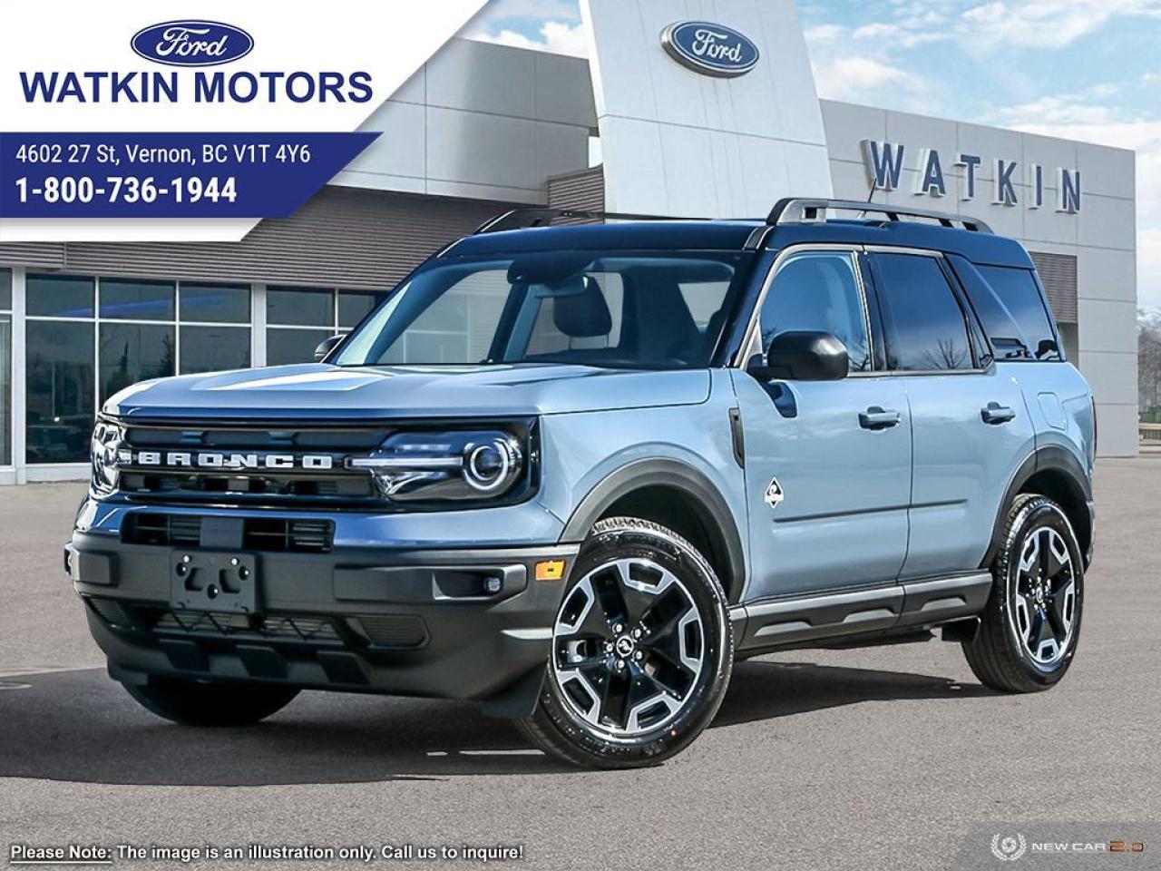 New 2024 Ford Bronco Sport Outer Banks for sale in Vernon, BC