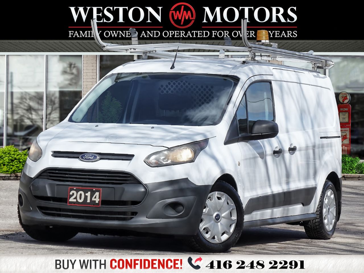 2014 Ford Transit Connect XL*DUAL DOORS*SHELVING*ROOF RACK!!!**