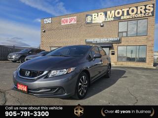 Used 2014 Honda Civic No Accidents  | EX | Sunroof | Camera for sale in Bolton, ON
