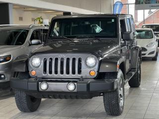 Used 2018 Jeep Wrangler Sahara - JK Unlimited - Navigation - V6 - One Owner - No Accidents - LOW KM only 55,000 for sale in North York, ON