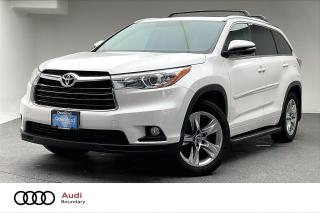 Used 2016 Toyota Highlander LTD AWD for sale in Burnaby, BC