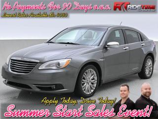 Used 2013 Chrysler 200 Limited for sale in Winnipeg, MB