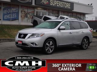 Used 2015 Nissan Pathfinder Platinum  HTD-SW P/GATE 360-CAM for sale in St. Catharines, ON