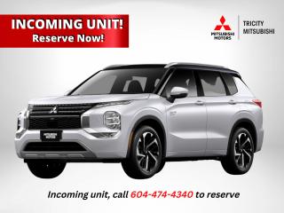 New 2024 Mitsubishi Outlander Phev GT Premium - Massage Seats, Navigation, Sunroof for sale in Coquitlam, BC