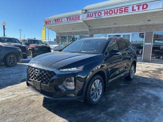 <div>2019 HYUNDAI SANTA FE LUXURY AWD WITH ONLY 63,010 KMS, NAVIGATION, 360 CAMERA, PANORAMIC ROOF, HEATED STEERING WHEEL, PUSH BUTTON START, BLUETOOTH, APPLE CARPLAY, ANDROID AUTO, LANE ASSIST, PARK ASSIST, BLIND SPOT DETECTION, COLLISION DETECTION, POWER FOLDING MIRRORS, AUTO STOP/START. HEATED SEATS, VENTILATED SEATS, LEATHER SEATS, AND MORE!</div><div><div style=color: rgb(34, 34, 34); font-family: Arial, Helvetica, sans-serif; font-size: small;> </div></div>