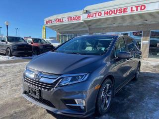 <div>2019 Honda ODYSSEY EX-L NAVI WITH ONLY 80,909 KMS, NAVIGATION, 360 CAMERA, SIDE VIEW MIRROR CAMERAS, SUNROOF, SUN SHADES, HEATED STEERING WHEEL, PUSH BUTTON START, REMOTE START, BLUETOOTH, APPLE CARPLAY, ANDROID AUTO, PADDLE SHIFTERS, LANE ASSIST, PARK ASSIST, BLIND SPOT DETECTION, COLLISION DETECTION, THIRD ROW SEATS, POWER FOLDING MIRRORS, AUTO STOP/START, HEATED SEATS, LEATHER SEATS AND MORE!</div>