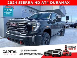 New 2024 GMC Sierra 2500 HD Crew Cab AT4 for sale in Edmonton, AB