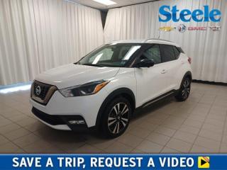 Our 2019 Nissan Kicks SV is agile and enthusiastic and is ready to serve you in White! Motivated by a 1.6 Litre 4 Cylinder that offers 125hp paired with a seamless CVT for smooth passing power. This Front Wheel Drive SUV delivers a smooth, confident ride in any road condition while rewarding you with approximately 6.7L/100km on the road! The exterior of our SV features updated styling with swept-back headlights and an aerodynamic profile. The interior of our SV was designed with your comfort in mind, and you will notice that it is surprisingly spacious. It includes everything you need such as remote keyless entry, heated front seats, power accessories, a backup camera, Bluetooth, and Siri Eyes Free for the ultimate convenience while driving! Crank up your tunes on an AM/FM/CD touchscreen audio system with available satellite radio as you cruise down the road. This Nissan comes equipped with top-notch safety features such as ABS, front-seat side airbags, side curtain airbags and traction, and stability control to keep you out of harms way. Drivers like you agree that this is a dynamic blend of efficiency, spaciousness, maneuverability, and flat-out fun that just cant be beaten! Get behind the wheel of our Kicks SV to see what it can do for you! Save this Page and Call for Availability. We Know You Will Enjoy Your Test Drive Towards Ownership! Steele Chevrolet Atlantic Canadas Premier Pre-Owned Super Center. Being a GM Certified Pre-Owned vehicle ensures this unit has been fully inspected fully detailed serviced up to date and brought up to Certified standards. Market value priced for immediate delivery and ready to roll so if this is your next new to your vehicle do not hesitate. Youve dealt with all the rest now get ready to deal with the BEST! Steele Chevrolet Buick GMC Cadillac (902) 434-4100 Metros Premier Credit Specialist Team Good/Bad/New Credit? Divorce? Self-Employed?