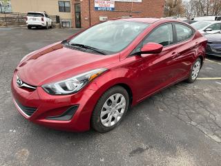 Used 2015 Hyundai Elantra GL 1.8L/LOW KMS/ONE OWNER/NO ACCIDENTS/CERTIFIED for sale in Cambridge, ON