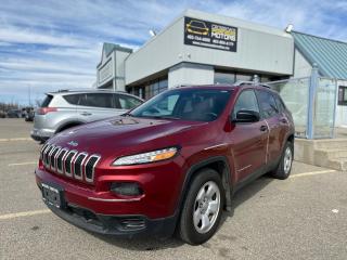 Used 2016 Jeep Cherokee Sport-DEALER SERVICED-BACK UP CAM-BLUETOOTH for sale in Calgary, AB