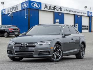 Used 2017 Audi A4 2.0T Technik quattro 7sp S tronic for sale in Georgetown, ON