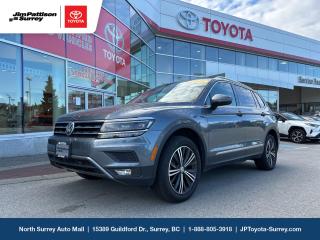 Used 2018 Volkswagen Tiguan Highline 2.0T 8sp at w/Tip 4M for sale in Surrey, BC