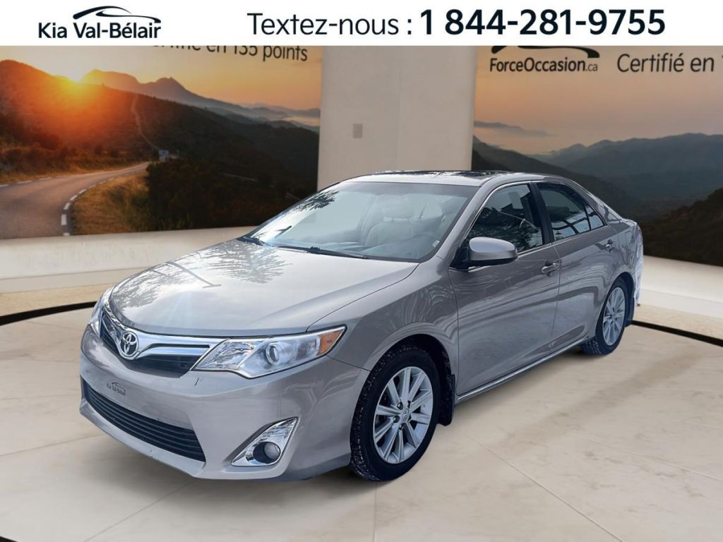 Used 2014 Toyota Camry XLE * GPS * SIÈGE CHAUFFANT * CUIR * BLUETOOTH * for Sale in Québec, Quebec