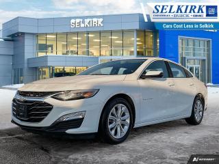 <b>Low Mileage, Heated Seats,  Climate Control,  SiriusXM,  Aluminum Wheels,  Android Auto!</b><br> <br>  On sale now! This vehicle was originally listed at $31490.  Weve marked it down to $29994. You save $1496.   Sophisticated at first glance, Malibu opens up to a thoughtful interior, designed to comfort and impress. This  2023 Chevrolet Malibu is for sale today in Selkirk. <br> <br>This 2023 Chevy Malibu is a great example of successful marriage of form and function. With outstanding fuel efficiency, a spacious and comfortable cabin, this Malibu features a robust body structure that contributes to its nimble handling and excellent ride. An efficient powertrain and a quiet ride make this spacious, well-appointed Chevy Malibu a strong choice in the competitive midsize segment.This low mileage  sedan has just 15,922 kms. Its  summit white in colour  . It has an automatic transmission and is powered by a  160HP 1.5L 4 Cylinder Engine. <br> <br> Our Malibus trim level is LT.  Upgrade to this Malibu LT and youll receive modern technology such as a large 8 inch touchscreen with wireless Android Auto and wireless Apple CarPlay, streaming audio, signature LED daytime running lamps, remote start, Teen Driver technology, Chevrolet MyLink and 4G WiFi capability. You will also get exclusive aluminum wheels, remote keyless entry with push button start, a leather wrapped steering wheel, an 8-way power driver seat, dual-zone climate control, a rear view camera plus much more. This vehicle has been upgraded with the following features: Heated Seats,  Climate Control,  Siriusxm,  Aluminum Wheels,  Android Auto,  Apple Carplay,  Lane Keep Assist. <br> <br>To apply right now for financing use this link : <a href=https://www.selkirkchevrolet.com/pre-qualify-for-financing/ target=_blank>https://www.selkirkchevrolet.com/pre-qualify-for-financing/</a><br><br> <br/><br>Selkirk Chevrolet Buick GMC Ltd carries an impressive selection of new and pre-owned cars, crossovers and SUVs. No matter what vehicle you might have in mind, weve got the perfect fit for you. If youre looking to lease your next vehicle or finance it, we have competitive specials for you. We also have an extensive collection of quality pre-owned and certified vehicles at affordable prices. Winnipeg GMC, Chevrolet and Buick shoppers can visit us in Selkirk for all their automotive needs today! We are located at 1010 MANITOBA AVE SELKIRK, MB R1A 3T7 or via phone at 204-482-1010.<br> Come by and check out our fleet of 80+ used cars and trucks and 200+ new cars and trucks for sale in Selkirk.  o~o