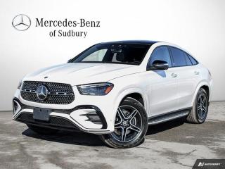 <b>Navigation, Trailer Hitch, Aluminum Running Boards, Anthracite Open-Pore Oak Wood Trim!</b><br> <br> <br> <br>Check out our wide selection of <b>NEW</b> and <b>PRE-OWNED</b> vehicles today!<br> <br>  This GLE has always been a top-rated, award winning SUV, with this iteration following the winning formula. <br> <br>In the world of luxury SUVs, the Mercedes-Benz GLE has always been the gold standard. With amazing features, and a list of premium options, this Mercedes-Benz GLE offers endless versatility and incredible features to match your bold and uncompromising personality. If luxury or capability is what youre after, come check out this elegant SUV.<br> <br> This polar white SUV  has an automatic transmission.<br> <br> Our GLEs trim level is 450 4MATIC Coupe. This sleek and stylish coupe features a performance bump thanks to the EQ Boost hybrid system, and features mobile device wireless charging and automated parking sensors, along with inbuilt navigation, Apple CarPlay, Android Auto, an express open/close sunroof with a sunshade, a power liftgate for rear cargo access, proximity keyless entry, towing equipment with trailer sway control, and remote engine start. Occupants are cocooned in luxury thanks to heated front seats with ARTICO synthetic leather upholstery and power adjustment, heated and cooled cupholders, mobile hotspot internet access, dual-zone climate control, and four 12-volt DC power outlets and additional USB type-C ports to keep your devices charged while on the road. Safety is assured thanks to blind spot detection, active brake assist with autonomous emergency braking, front collision mitigation, driver monitoring alert, and a rearview camera. This vehicle has been upgraded with the following features: Navigation, Trailer Hitch, Aluminum Running Boards, Anthracite Open-pore Oak Wood Trim. <br><br> <br>To apply right now for financing use this link : <a href=https://www.mercedes-benz-sudbury.ca/finance/apply-for-financing/ target=_blank>https://www.mercedes-benz-sudbury.ca/finance/apply-for-financing/</a><br><br> <br/> 8.69% financing for 84 months.  Incentives expire 2024-05-31.  See dealer for details. <br> <br>Mercedes-Benz of Sudbury is a new and pre-owned Mercedes-Benz dealership in Greater Sudbury. We proudly serve and ship to the Northern Ontario area. In our online showroom, youll find an outstanding selection of Mercedes-Benz cars and Mercedes-AMG vehicles you might not find so easily elsewhere. Or perhaps youre in the market for Mercedes-Benz vans or vehicles from our Corporate Fleet Program? We can help you with that too. We offer comprehensive service here at Mercedes-Benz of Sudbury!Our dealership also stocks Mercedes-AMG, and we welcome you to browse our inventory of Certified Pre-Owned vehiclesowning a Mercedes-Benz is quite affordable. We offer a variety of financing and leasing options to help get you behind the wheel of a Mercedes-Benz. And to keep it running optimally, we service and sell parts and accessories for your new Mercedes-Benz. Welcome to Mercedes-Benz of Sudbury! If you have any needs we havent yet addressed, then please contact us at (705) 410-2205.<br> Come by and check out our fleet of 30+ used cars and trucks and 30+ new cars and trucks for sale in Sudbury.  o~o