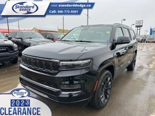 New 2024 Jeep Grand Wagoneer L Series II Obsidian for sale in Swift Current, SK