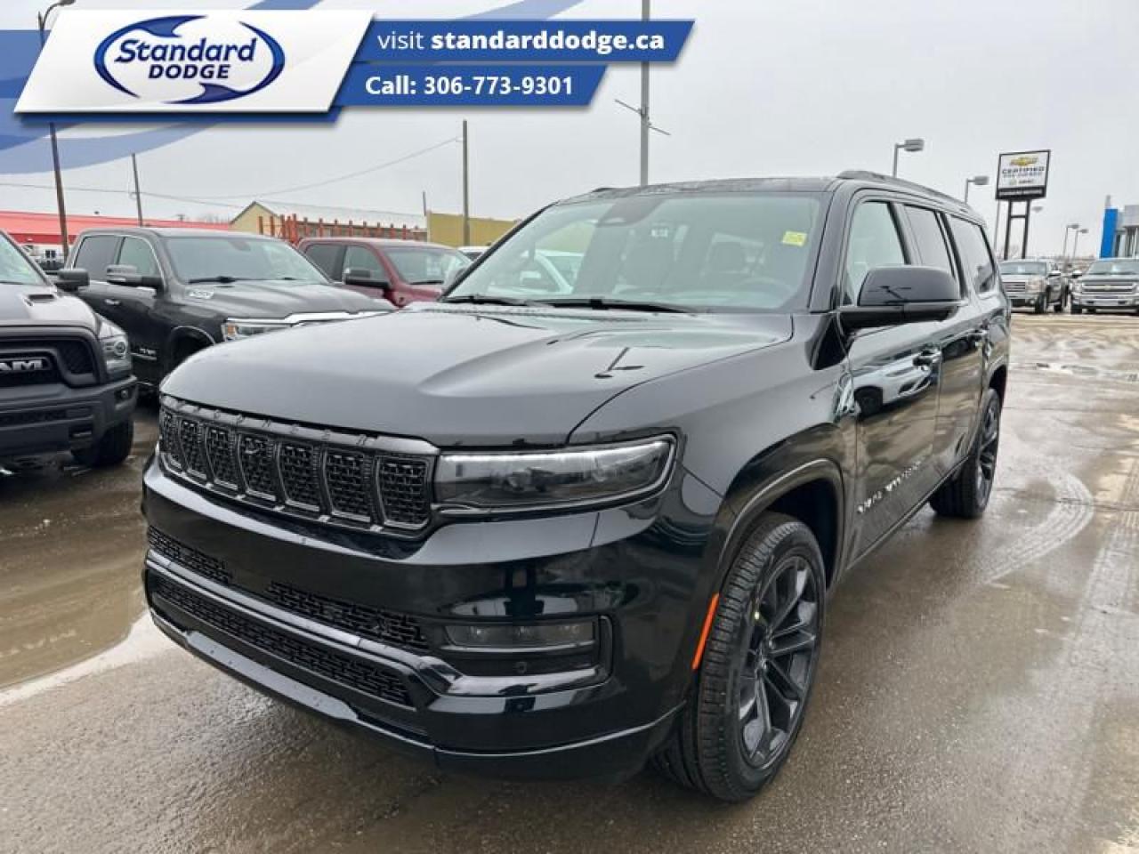 New 2024 Jeep Grand Wagoneer L Series II Obsidian for sale in Swift Current, SK