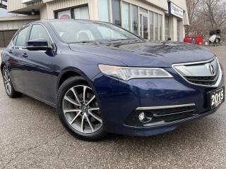 Used 2015 Acura TLX 9-Spd AT SH-AWD w/Elite Pkg - LEATHER! NAV! BACK-UP CAM! BSM! SUNROOF! for sale in Kitchener, ON