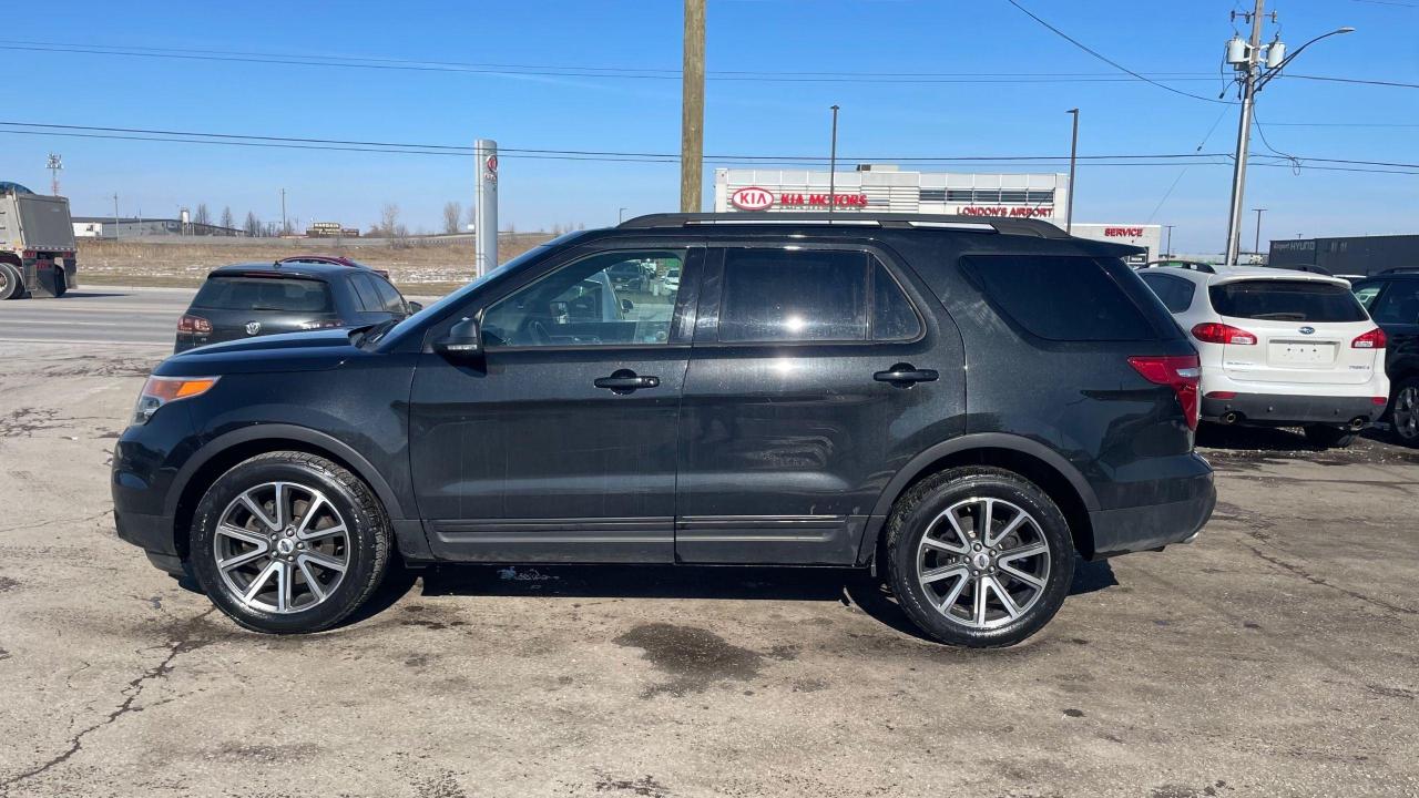 2015 Ford Explorer XLT*7 PASSENGER*SUNROOF*ALLOYS*4X4*BLACK*CERTIFIED - Photo #2