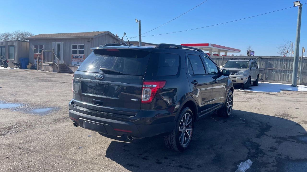 2015 Ford Explorer XLT*7 PASSENGER*SUNROOF*ALLOYS*4X4*BLACK*CERTIFIED - Photo #5