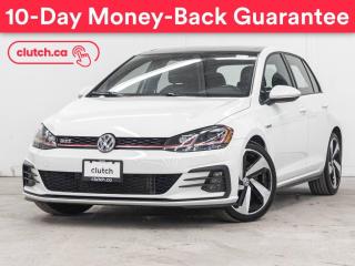Used 2018 Volkswagen Golf GTI Autobahn w/ Apple CarPlay & Android Auto, Cruise Control, A/C for sale in Toronto, ON