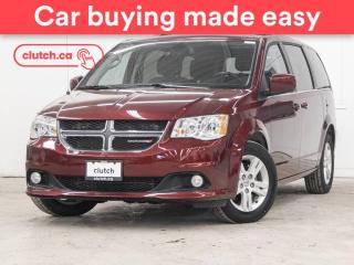 Used 2019 Dodge Grand Caravan Crew Plus w/ Rear Entertainment System, Bluetooth, Nav for sale in Toronto, ON
