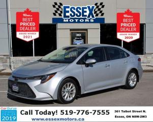 Used 2020 Toyota Corolla LE*Heated Seats*Sun Roof*CarPlay*Rear Cam*1.8L-4cy for sale in Essex, ON